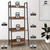 CAPHAUS 4/5 Tier Ladder Bookshelf, Various Colors Available