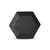 Cast Iron Solid Hexagon Black Dumbbells from 5–120 LB, Sold by Pair