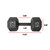 Cast Iron Solid Hexagon Black Dumbbells from 5–120 LB, Sold by Pair