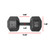 Cast Iron Solid Hexagon Black Dumbbells from 5–120 LB, Sold by Pair