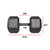 Cast Iron Solid Hexagon Black Dumbbells from 5–120 LB, Sold by Pair