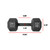 Cast Iron Solid Hexagon Black Dumbbells, Sold By Pair, Multi-Select Size Options