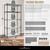 NSF Commercial Grade Heavy Duty Wire Shelving w/ Wheels and Clear Liners
