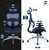Ergonomic Office Desk Chair with 3D Adjustable Armrest