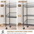 NSF Commercial Heavy Duty 4 Tier Wire Shelving w/ 2 Baskets