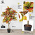 Artificial Topiary Croton Tree, 30-Inch / 36-Inch / 42-Inch