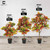 Artificial Topiary Croton Tree, 30-Inch / 36-Inch / 42-Inch