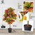Artificial Topiary Croton Tree, 30-Inch / 36-Inch / 42-Inch