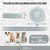 Calming Donut Pet Bed for Small/Medium Cats and Dogs, 24-Inch / 30-Inch