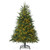 Pre-lit Christmas Tree, Pre-Hinged Branch Tips & Foldable Stand, 4.5ft / 6ft / 7.5ft