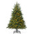 Pre-lit Christmas Tree, Pre-Hinged Branch Tips & Foldable Stand, 4.5ft / 6ft / 7.5ft