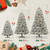 Full Artificial Pre-Lit Snow Flocked Christmas Tree,  4.5ft / 6ft / 7.5ft