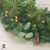 Lighted Christmas Eucalyptus & Pine Wreath, Pre-lit Artificial Door Wreath for Xmas