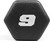 Black Neoprene Dumbbells wih Anti-slip Grip & Anti-roll Hexagon Shape, Sold by Pair