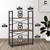3-Tier Vertical Industrial Bookshelf