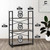 3-Tier Vertical Industrial Bookshelf