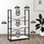 3-Tier Vertical Industrial Bookshelf