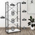 4-Tier Vertical Industrial Bookshelf