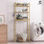 Yellow Bamboo Storage Rack