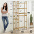 Yellow Bamboo Bathroom Organizer