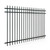 5FT Height X 8FT Width Heavy Duty Pinnacle Fence Barrier Panel, Multiple Options