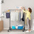Heavy Duty Clothes Rack with Shelf, Wheels, Extendable Rods, Multiple Options