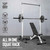 Squat Stand with J-Hooks & Pull up bar, Safety Spotter Arms, Plate Holder & Half Rack Conversion Kit Attachments Available