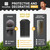 6FT Height x 4FT Width Heavy Duty Arched Decorative Fence Gate with Gate Lock, Multiple Options 