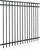 5FT Height X 6FT Width Heavy Duty Flat Top Fence Barrier Panel, Multiple Options