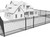 Heavy Duty Pinnacle Fence Barrier Kit with 5FT Height X 6FT Width Panels, Pinnacle Gate, Posts & Connectors, Multi-options