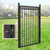 Heavy Duty Pinnacle Fence Barrier Kit with 6FT Height X 6FT Width Panels, Decorative Gate, Posts & Connectors, Multi-options