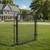 9 / 11.5 Gauge 4ft x 4ft Chain Link Gate Kit, Fits 52 in. Openings, 3 Colors (Silver / Black / Green)