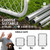 9 / 11.5 Gauge 4ft x 4ft Chain Link Gate Kit, Fits 52 in. Openings, 3 Colors (Silver / Black / Green)