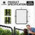 9 / 11.5 Gauge 5ft x 4ft Chain Link Gate Kit, Fits 52 in. Openings, 3 Colors (Silver / Black / Green)