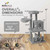 40" Multi-Level Cat Tree with Hammock, Condo, Tunnel & Platform