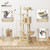 70" Multi-Level Cat Tree with Hammock, Condo, Platforms & Play Balls