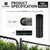1-5/8" Black Heavy Duty Top Rail Sleeve, Chain Link Parts, Multi-options