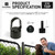 Silver Galvanized Chain Link Fence Eye Top Rail Cap, Use for 1-7/8" Outside Diameter Post and 1-5/8" Top Rail, Multi-options