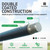 Black Galvanized Chain Link Fence Eye Top Rail Cap, Use for 1-7/8" Outside Diameter Post and 1-5/8" Top Rail, Multi-options