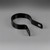 Black Galvanized Tension Band for 2-3/8" Outside Diameter Post with Bolt & Nut, Multi-options