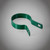 Green Galvanized Tension Band for 2-3/8" Outside Diameter Post with Bolt & Nut, Multi-options