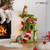 Christmas Cat Tree, Multi-Level Holiday Activity Cat Tree Tower with Scratching Post