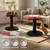 Lady Bug-Style Cat Scratching Post with Sisal Rope and Interactive Ball
