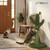 Cactus Cat Scratching Post with Sisal Rope and Interactive Ball