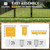 Heavy Duty Arc Fence Barrier Kit, Anti-Rust Metal Steel Fence with 5FT Height X 5FT Width Panels, Gate, Posts, Connectors
