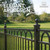Heavy Duty Arc Fence Barrier Kit with 4FT Height X 8FT Width Panels, Arched Gate, Posts & Connectors, Multi-options