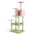 Flower Cat Tree with Cave, Scratching Posts, Condo and Hammock, Multiple Options