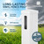 6ft Vinyl Ranch Universal Post with Cap and Hole Covers, Multiple Options