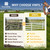6ft Vinyl Ranch Universal Post with Cap and Hole Covers, Multiple Options