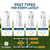 7ft Vinyl Ranch End Post with Cap, Multiple Options